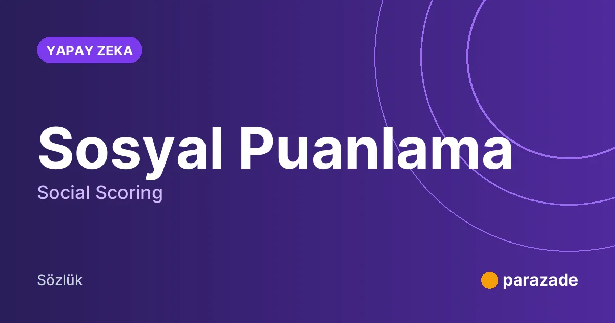 Sosyal Puanlama nedir?
