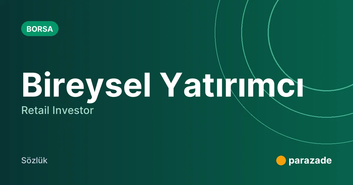 Bireysel Yatırımcı nedir?