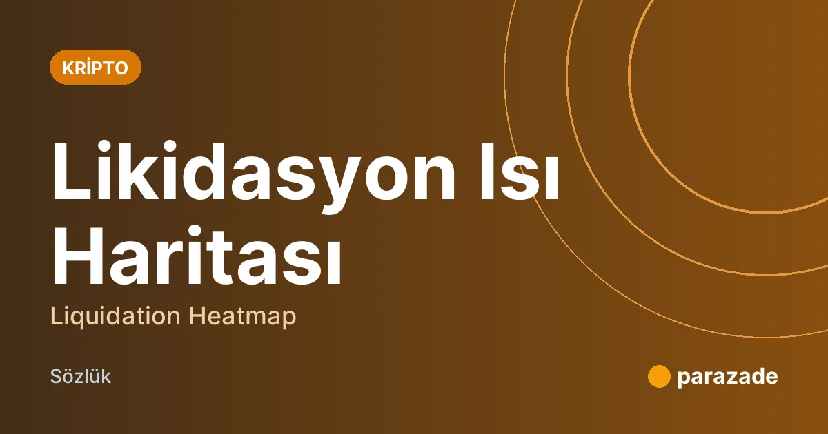 Likidasyon Isı Haritası nedir?