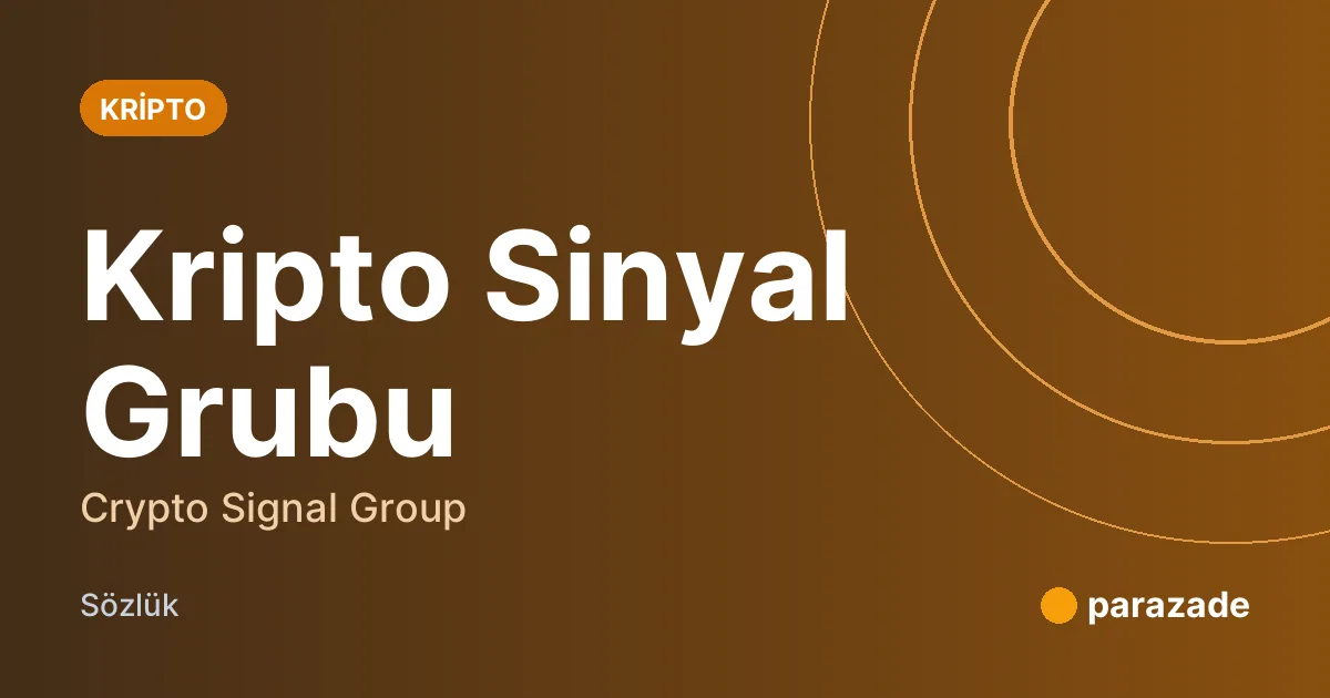 Kripto Sinyal Grubu nedir?
