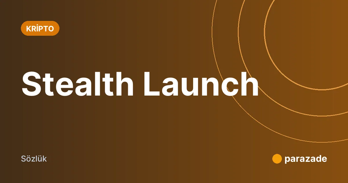 Stealth Launch nedir?