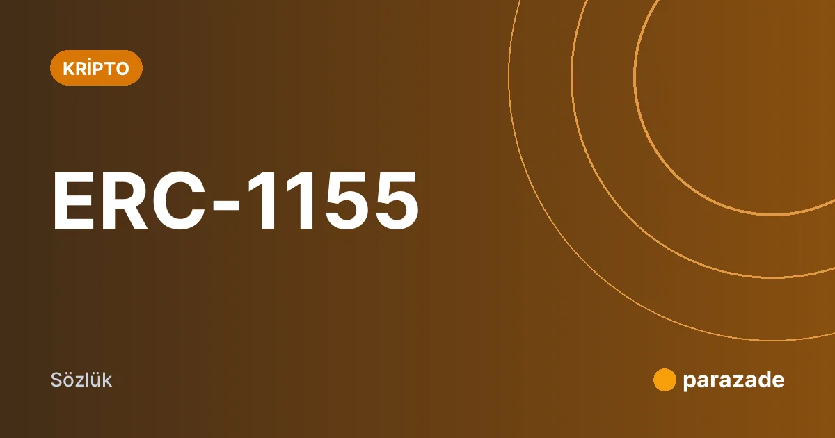 ERC-1155 nedir?