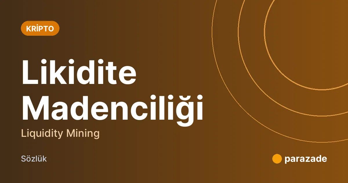 Likidite Madenciliği nedir?