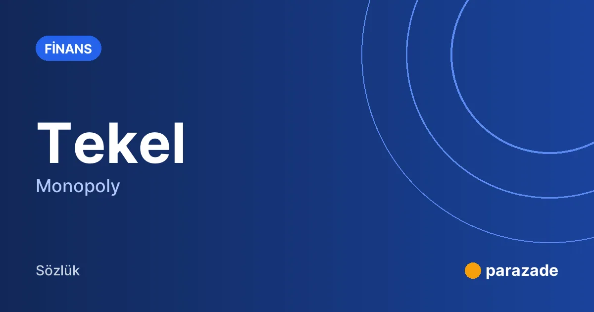 Tekel nedir?