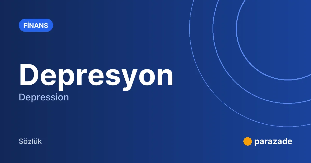 Depresyon nedir?