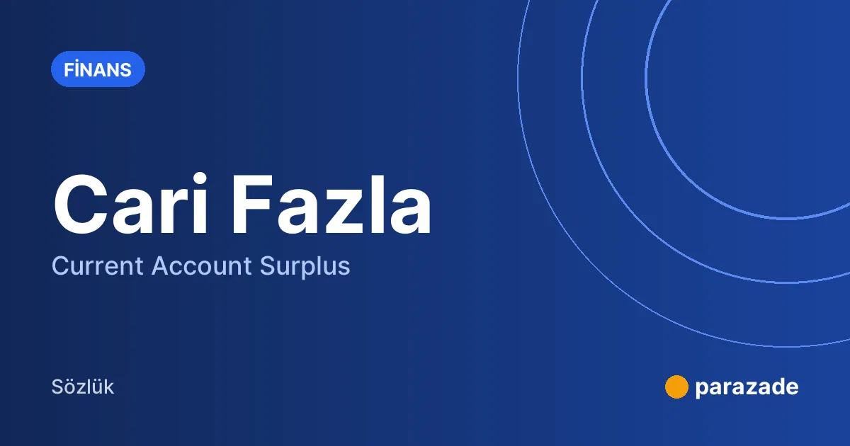 Cari Fazla nedir?