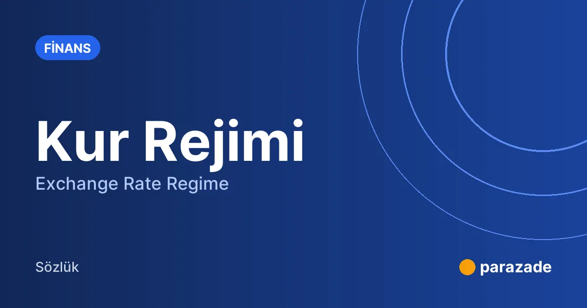 Kur Rejimi nedir?