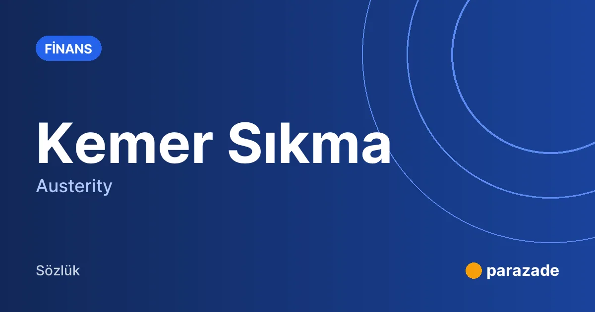 Kemer Sıkma nedir?