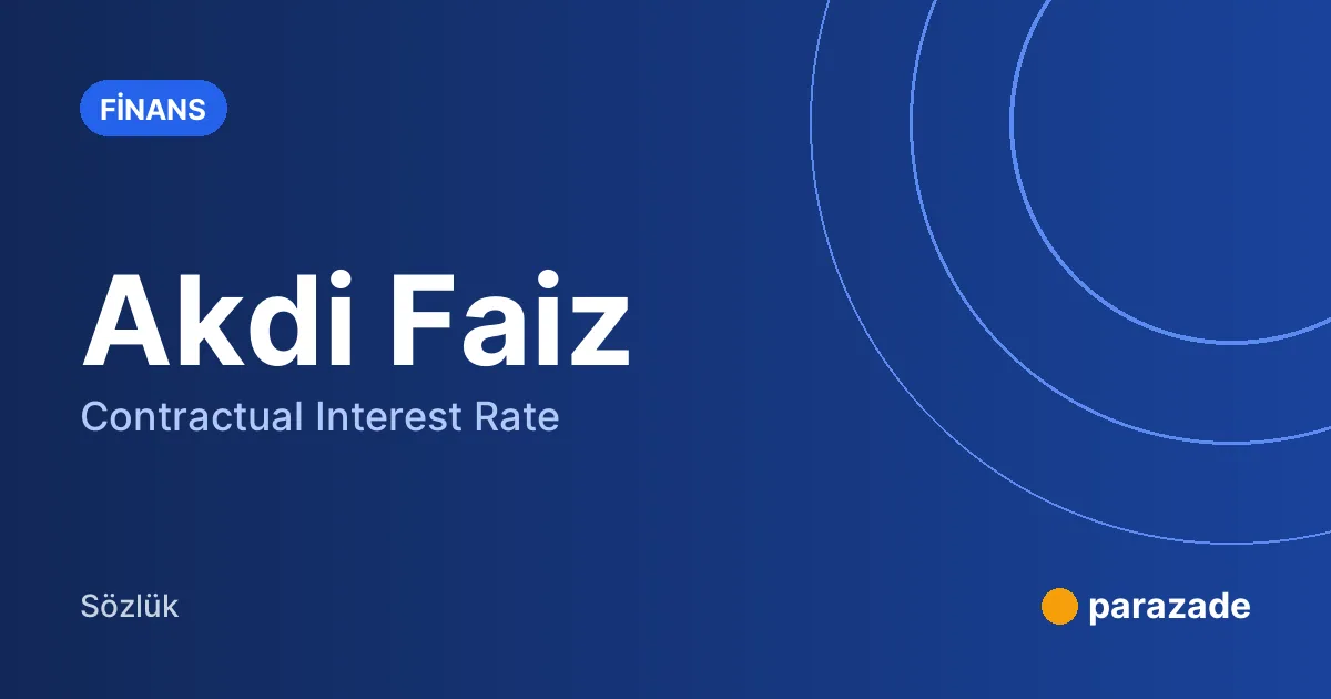 Akdi Faiz nedir?