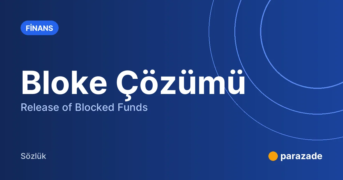Bloke Çözümü nedir?