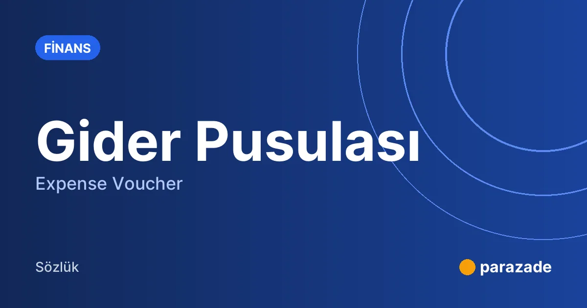Gider Pusulası nedir?