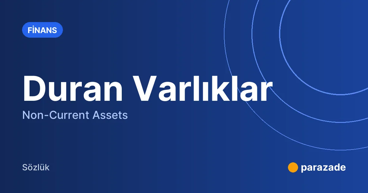 Duran Varlıklar nedir?