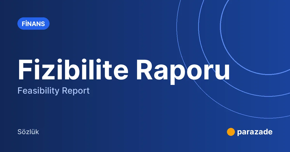 Fizibilite Raporu nedir?