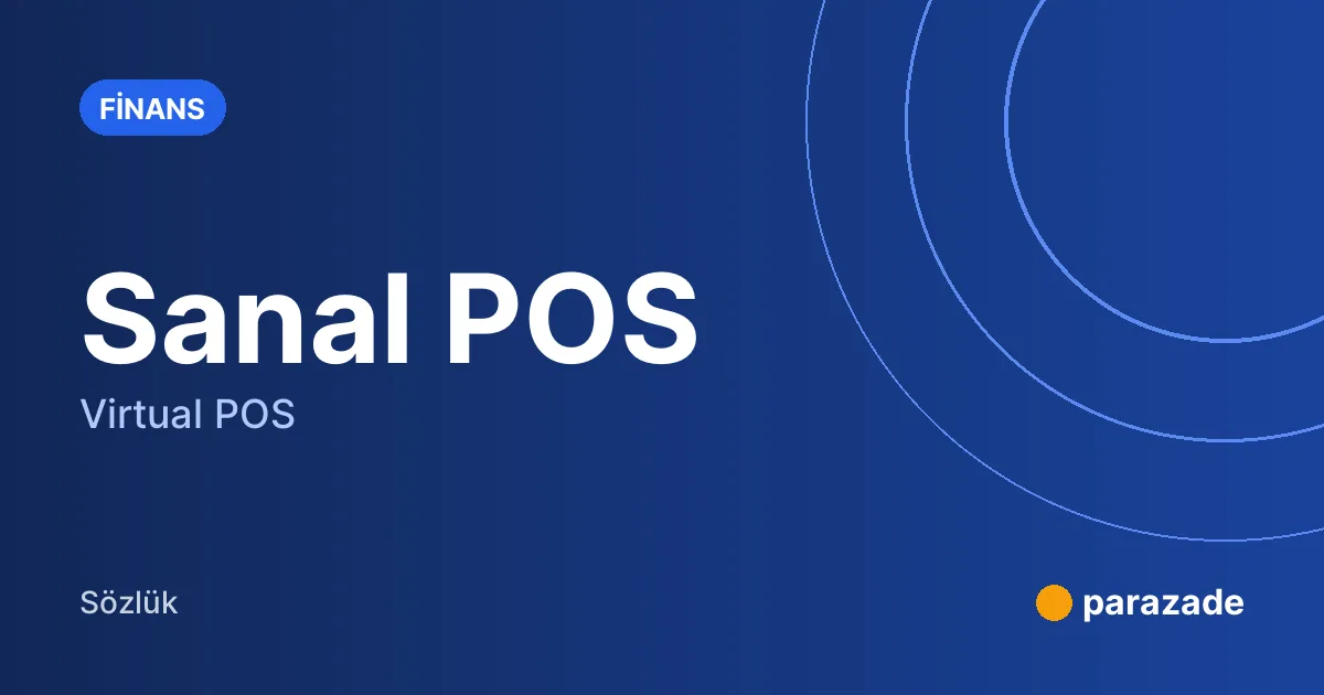 Sanal POS nedir?