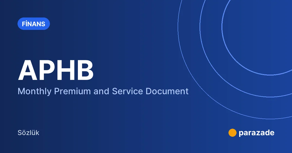 APHB nedir?