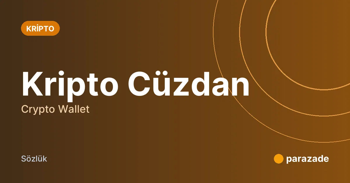 Kripto Cüzdan nedir?