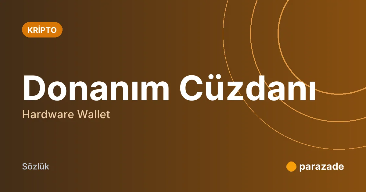 Donanım Cüzdanı nedir?