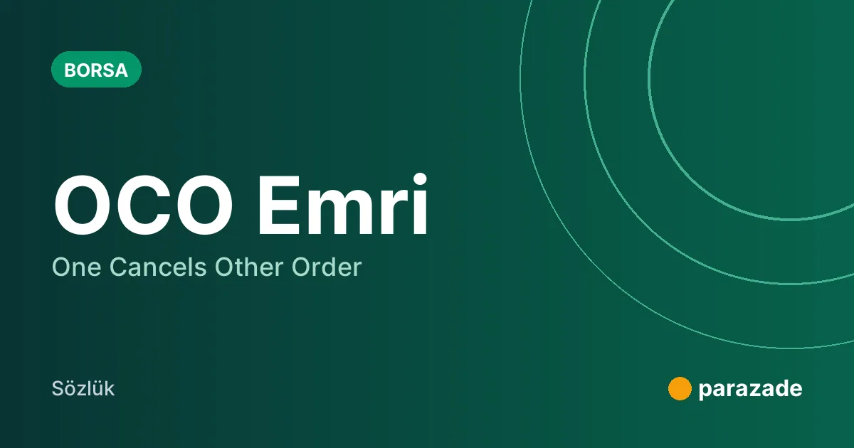 OCO Emri nedir?