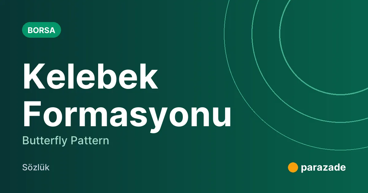 Kelebek Formasyonu nedir?