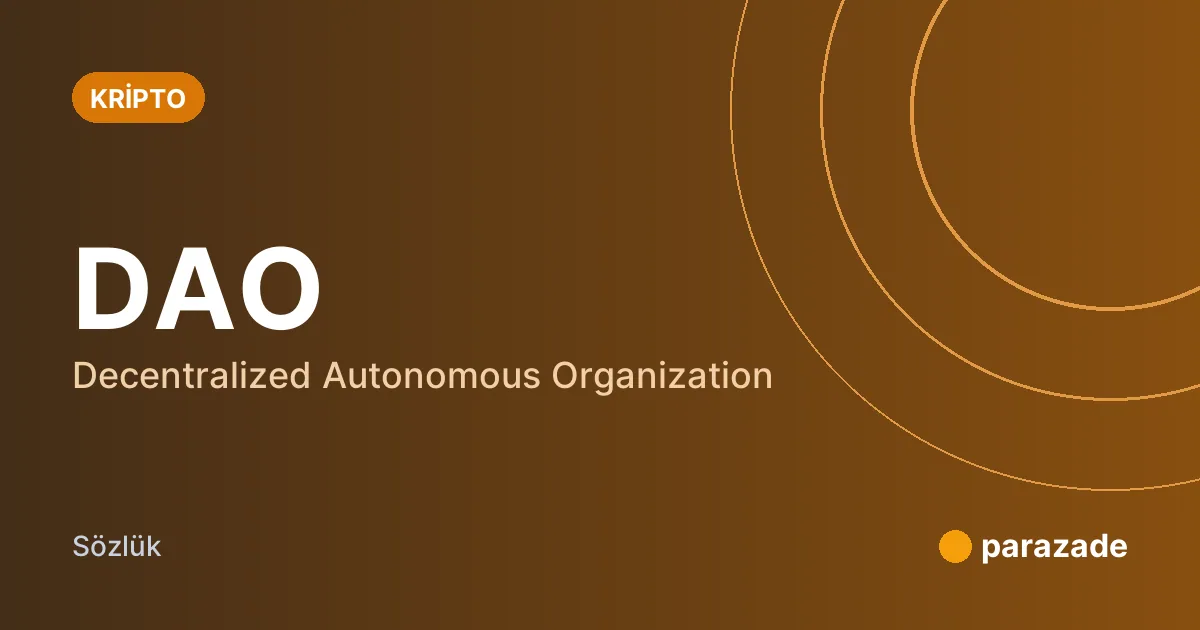 DAO nedir?