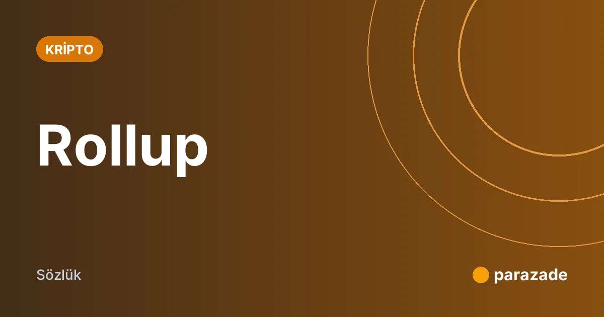 Rollup nedir?