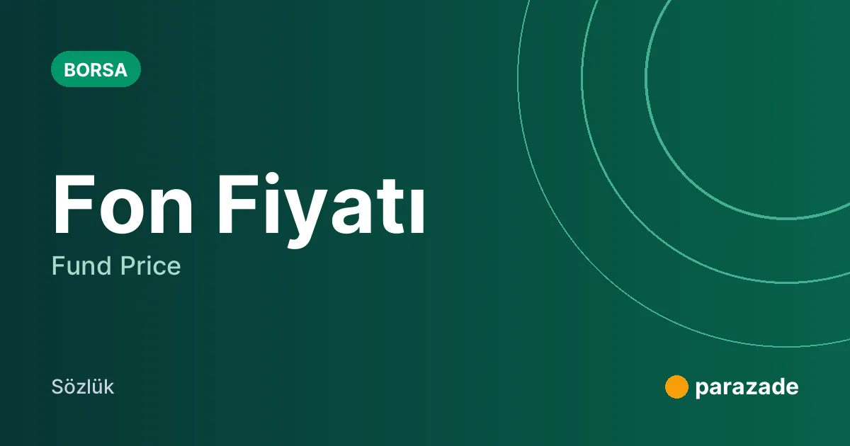Fon Fiyatı nedir?