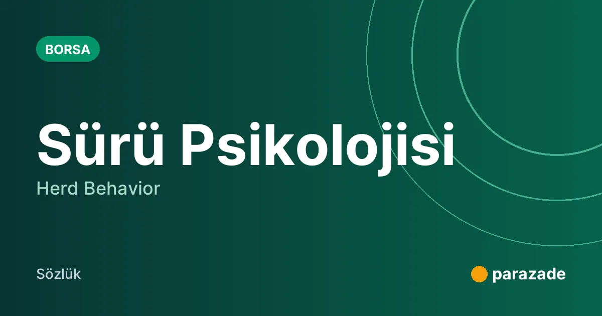 Sürü Psikolojisi nedir?