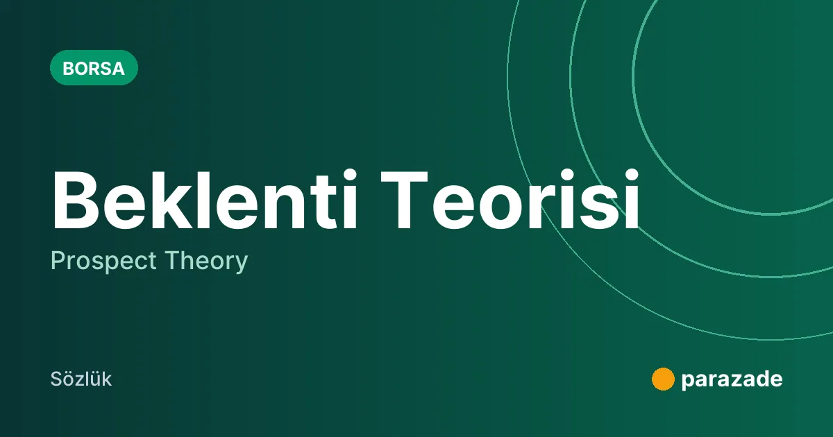 Beklenti Teorisi nedir?
