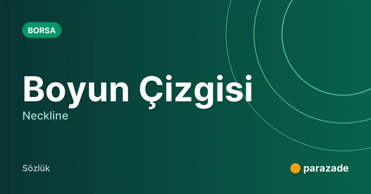 Boyun Çizgisi nedir?
