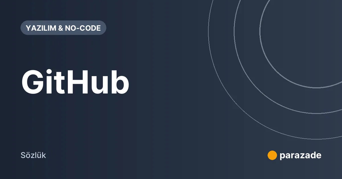 GitHub nedir?