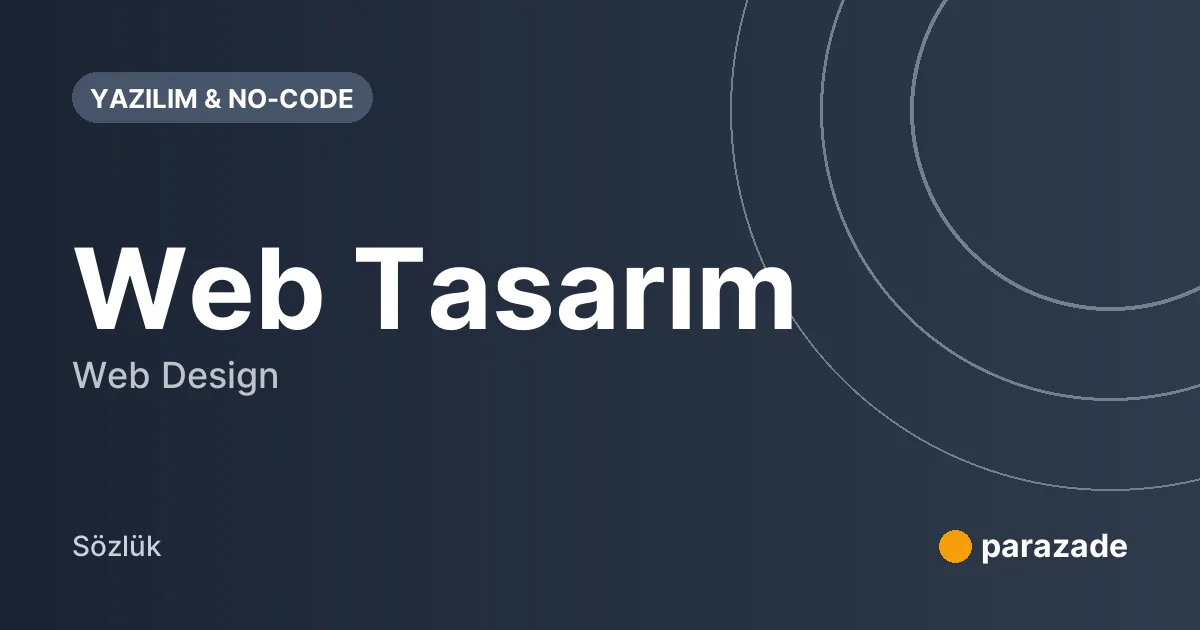 Web Tasarım nedir?