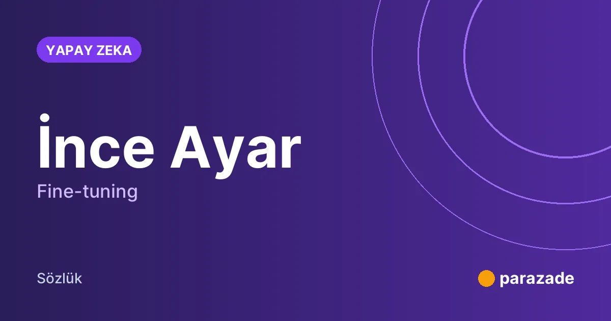 İnce Ayar nedir?