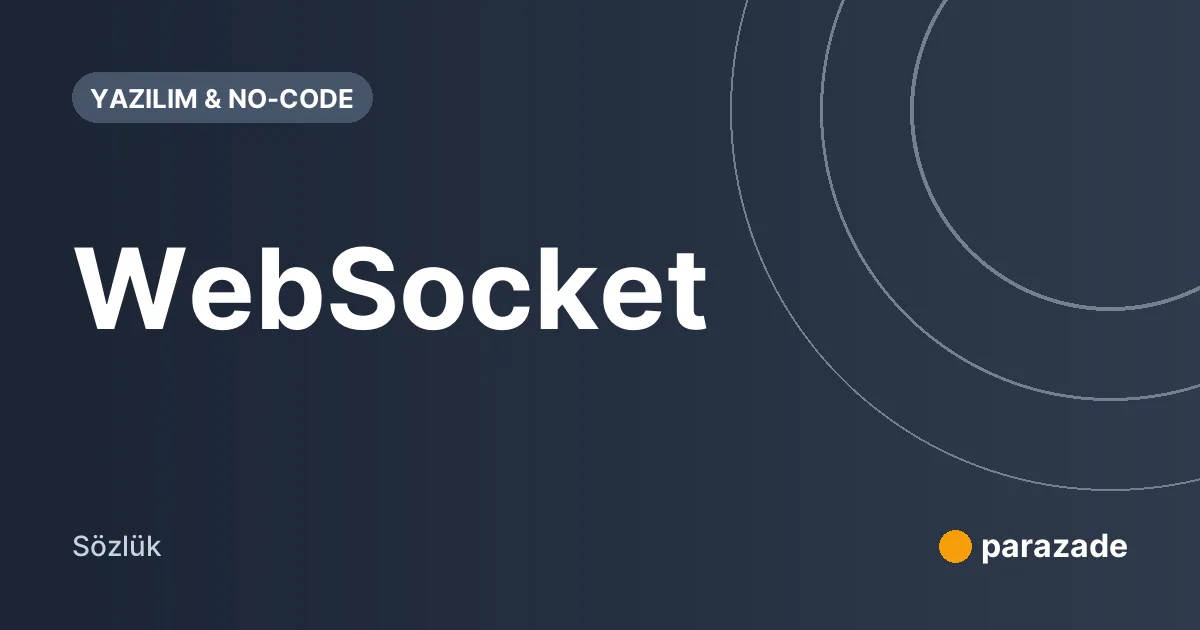 WebSocket nedir?
