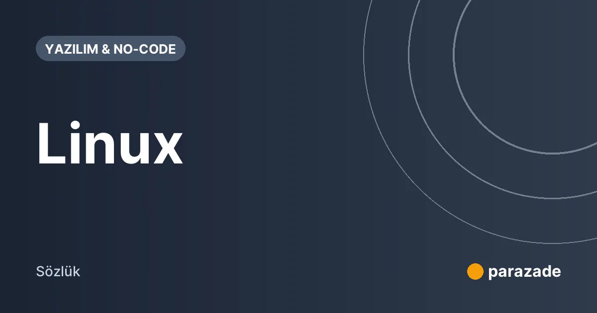 Linux nedir?