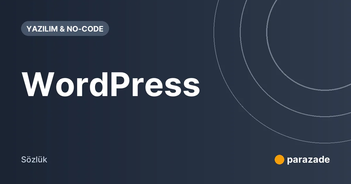 WordPress nedir?
