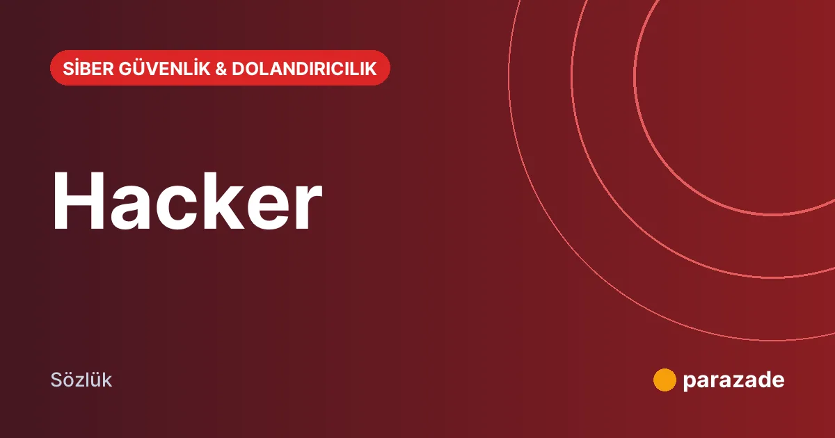 Hacker nedir?