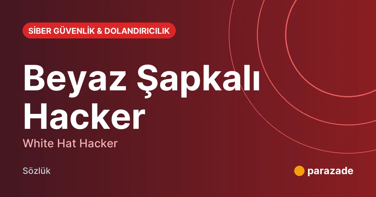 Beyaz Şapkalı Hacker nedir?