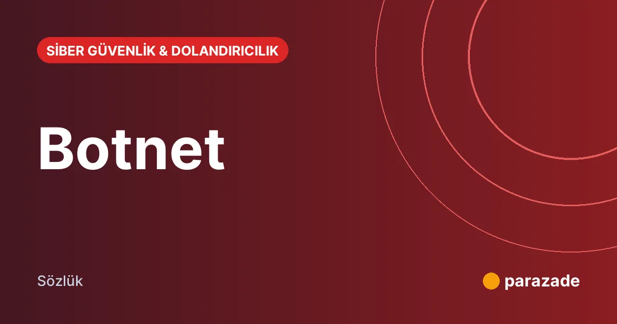 Botnet nedir?