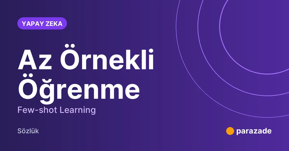 Az Örnekli Öğrenme nedir?