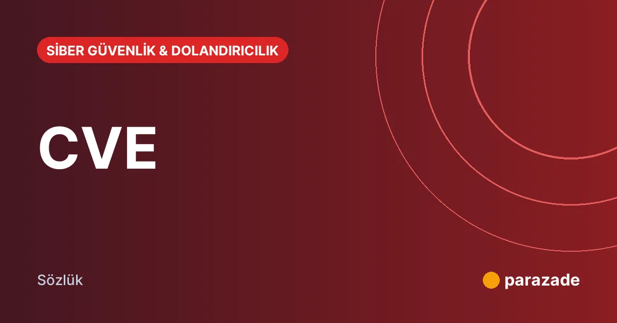 CVE nedir?