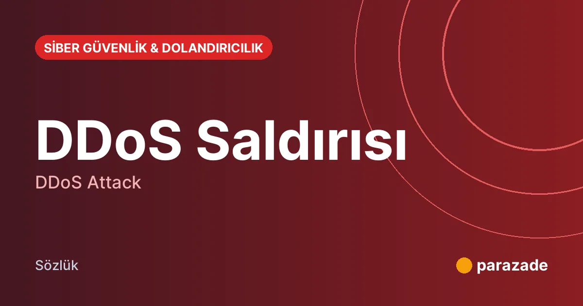 DDoS Saldırısı nedir?