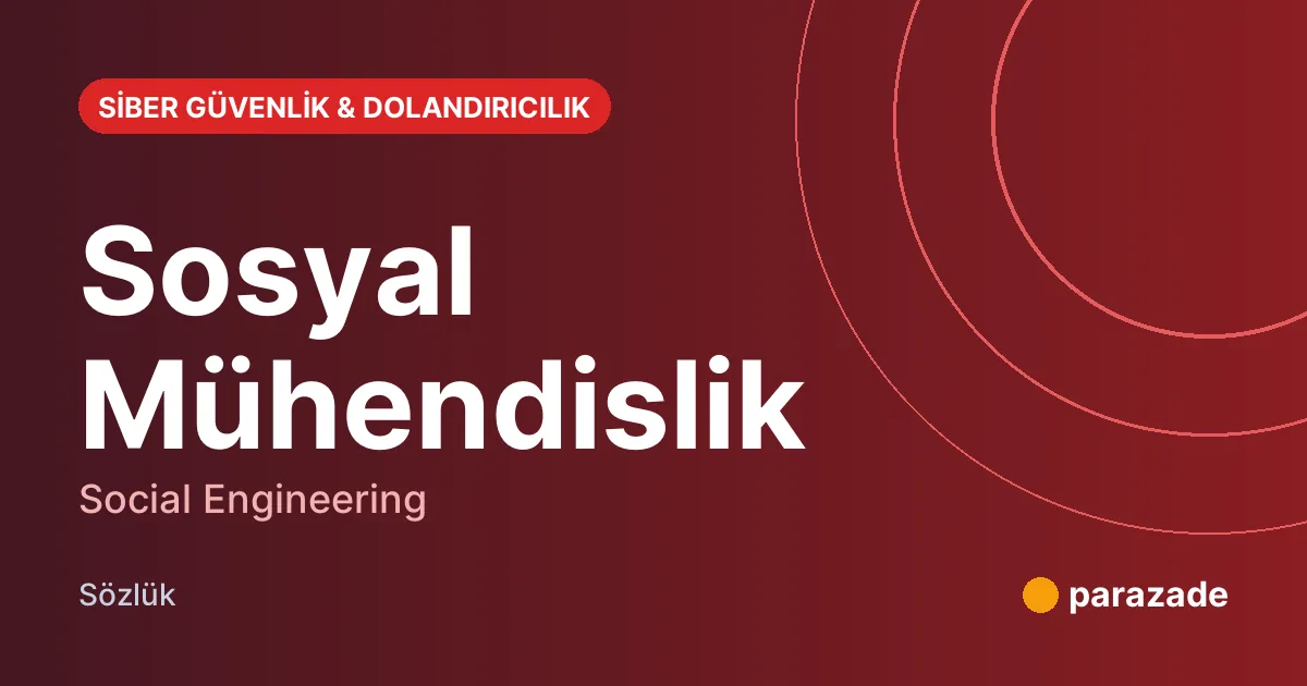 Sosyal Mühendislik nedir?