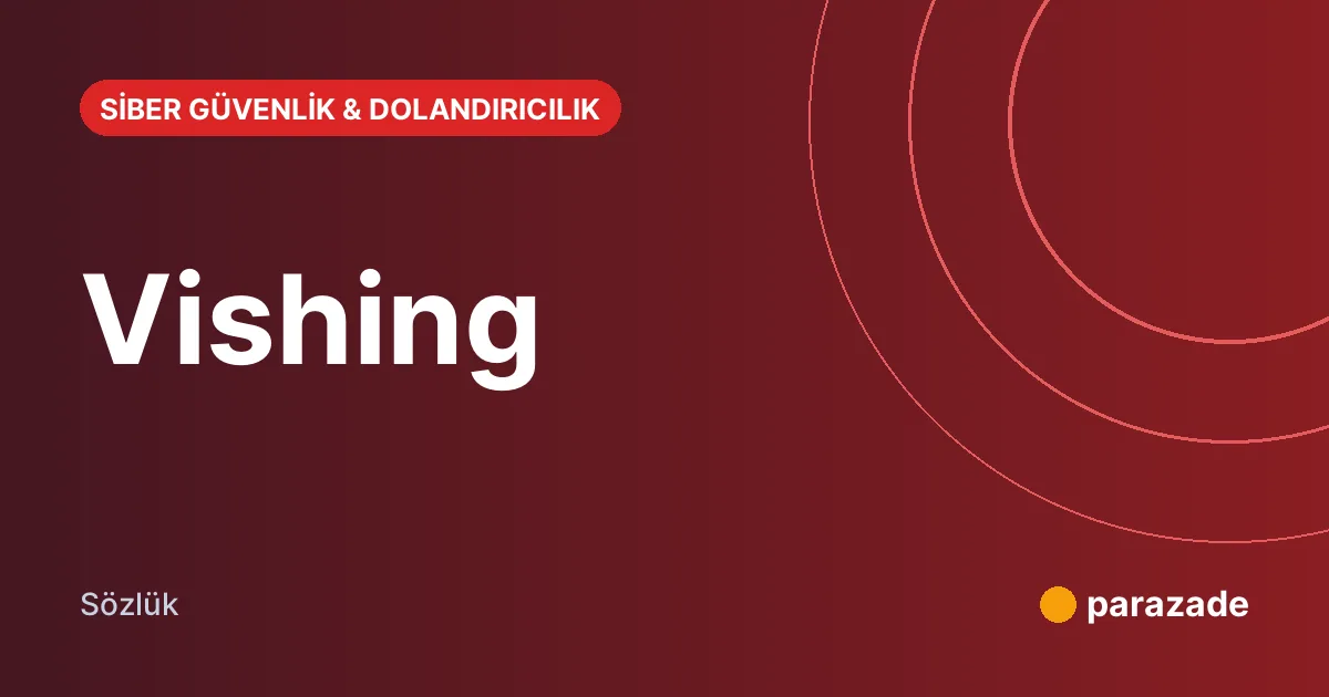 Vishing nedir?