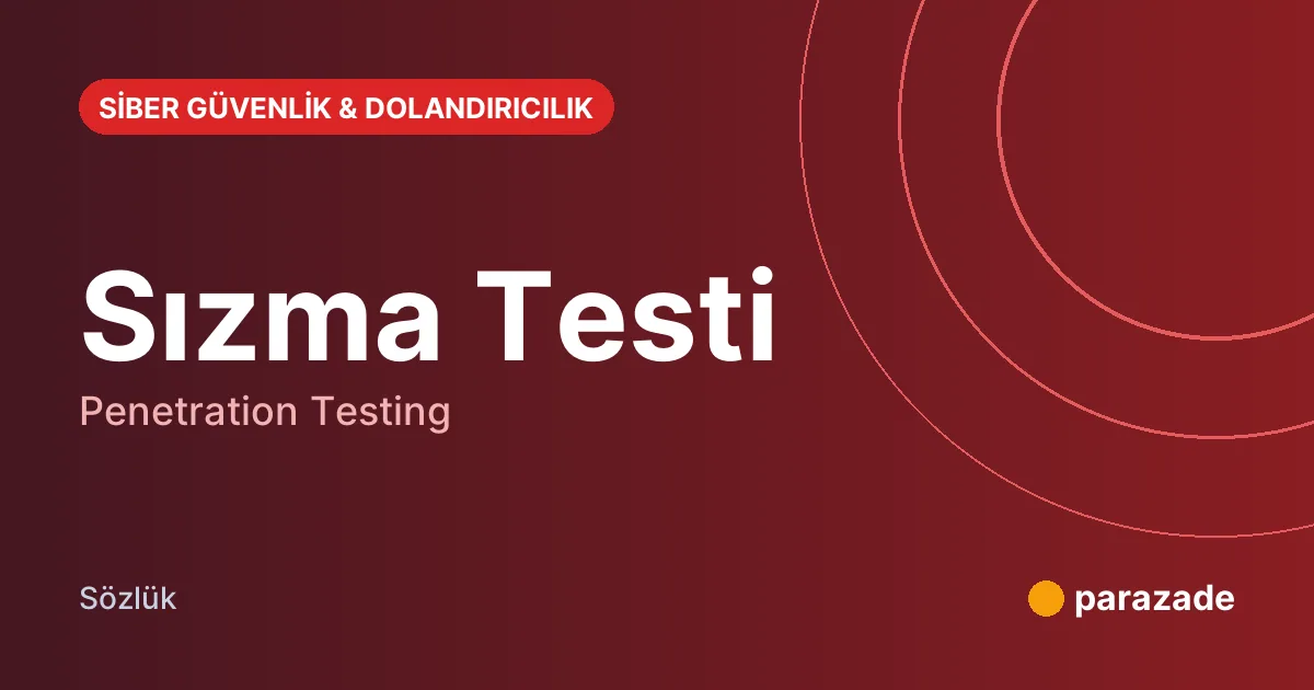 Sızma Testi nedir?