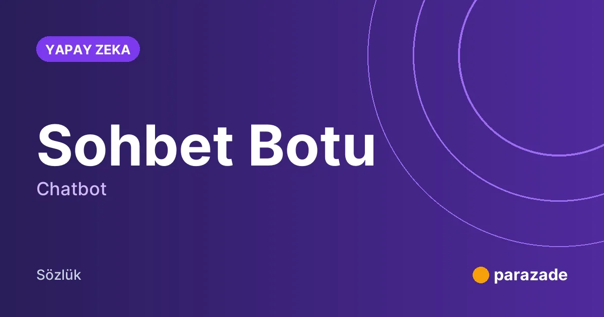 Sohbet Botu nedir?