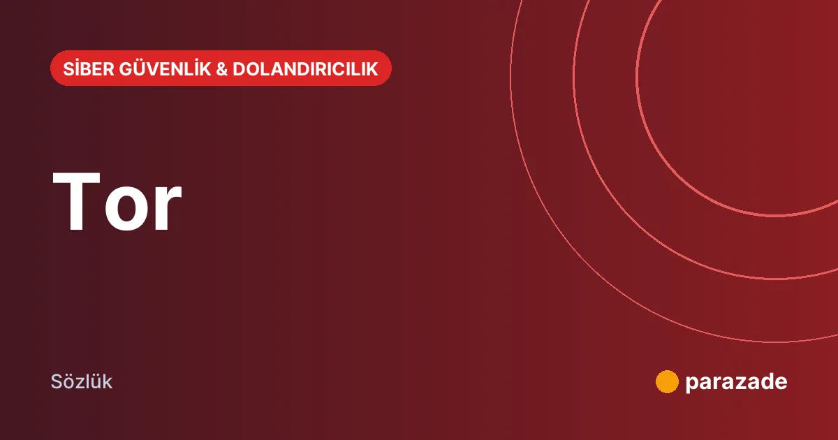 Tor nedir?