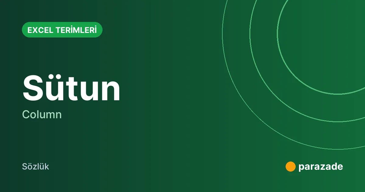 Sütun nedir?