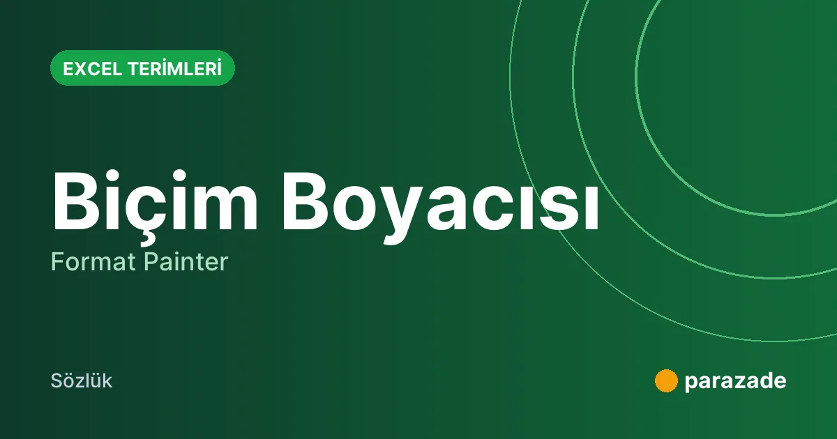 Biçim Boyacısı nedir?