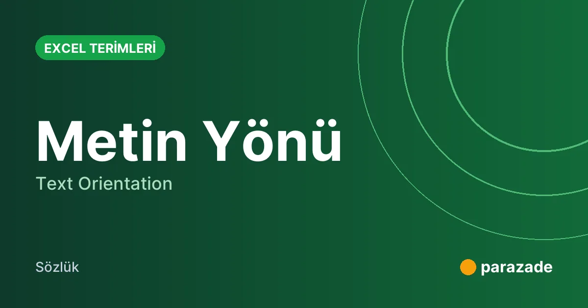 Metin Yönü nedir?
