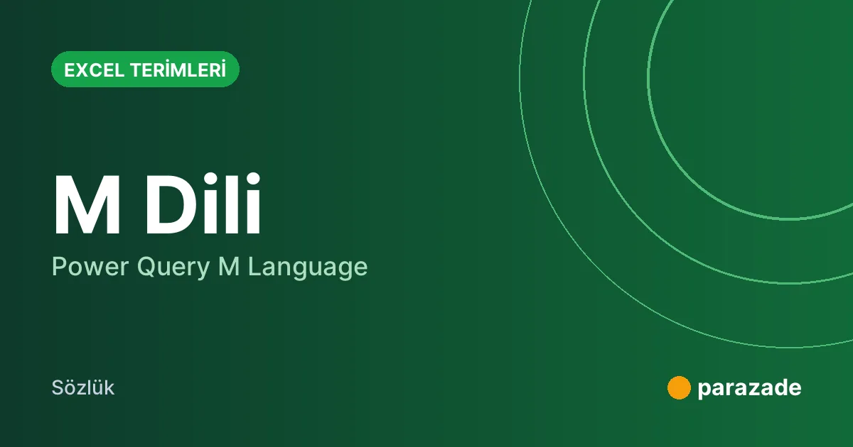 M Dili nedir?